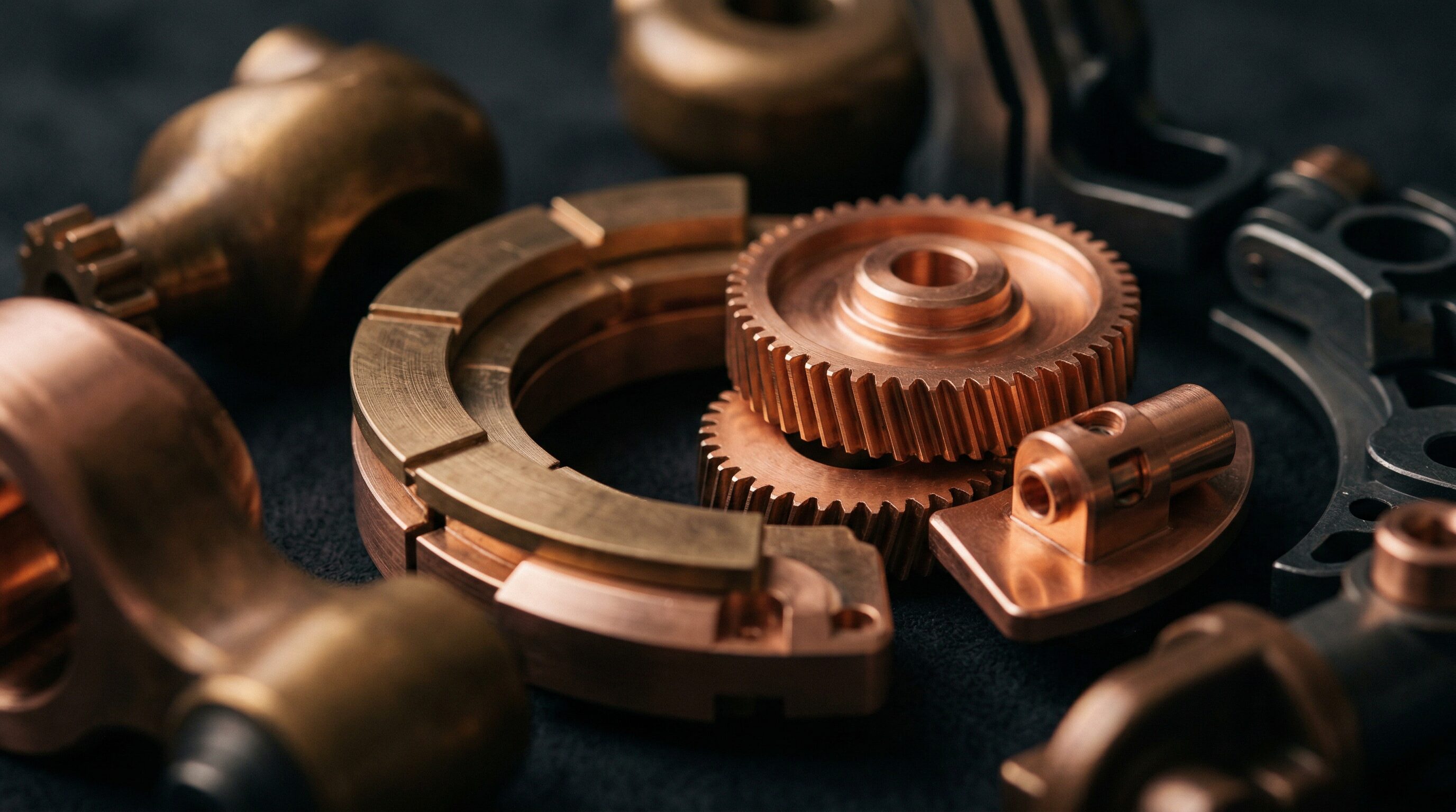 Precision engineered metal components